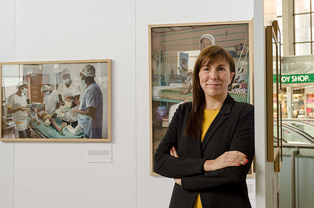 The Skin of Africa - Abando Station Bilbao.