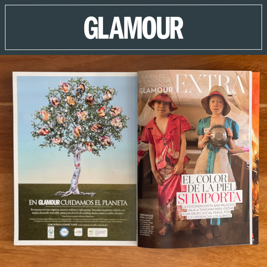 Glamour Tearsheet - Ana Palacios Visual Journalist