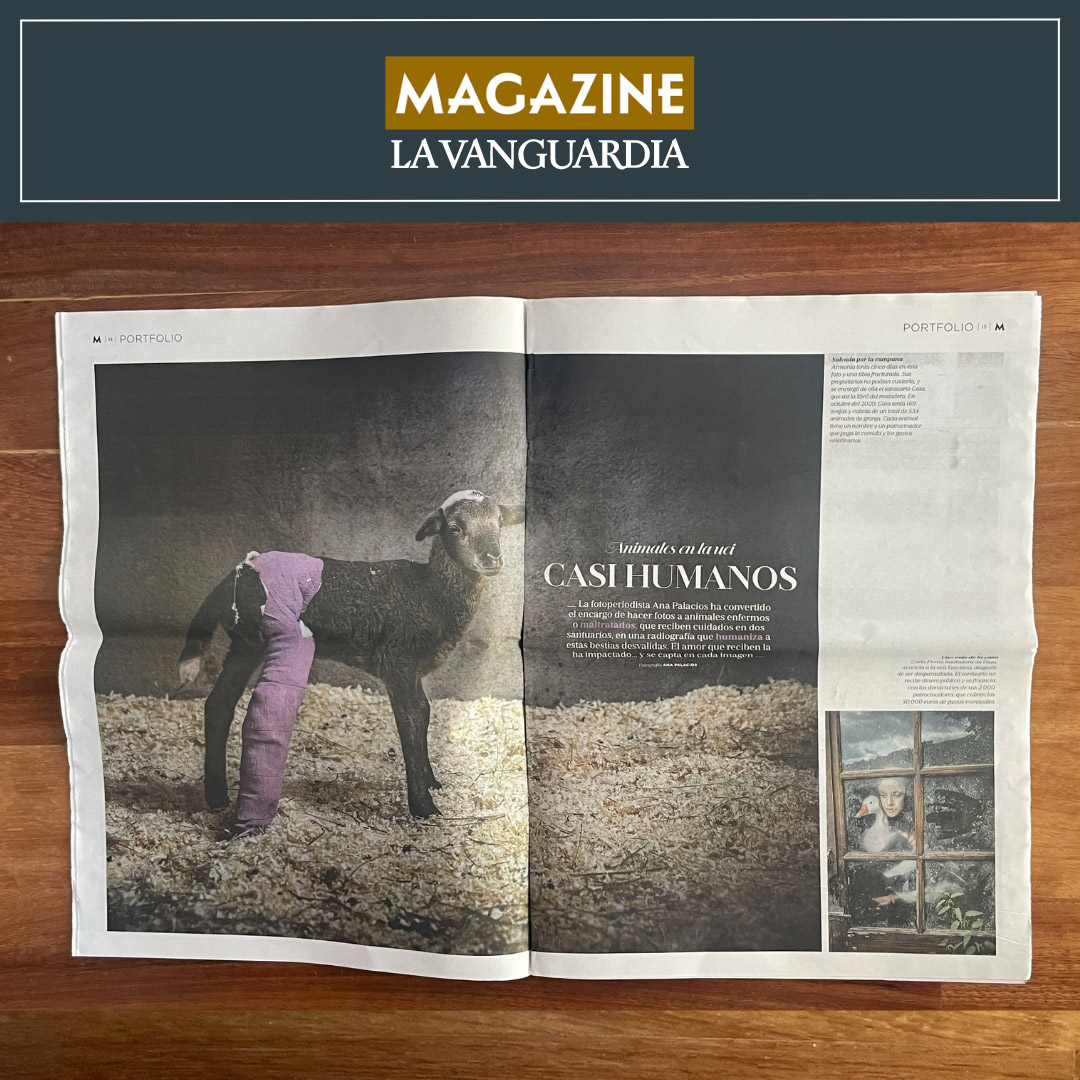 Magazine La Vanguardia Tearsheet - Ana Palacios Visual Journalist